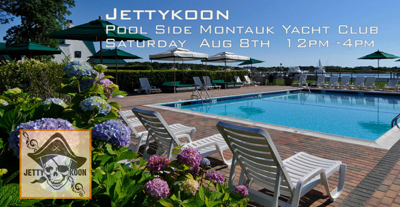 Montauk Yacht Club poolside Aug 8th